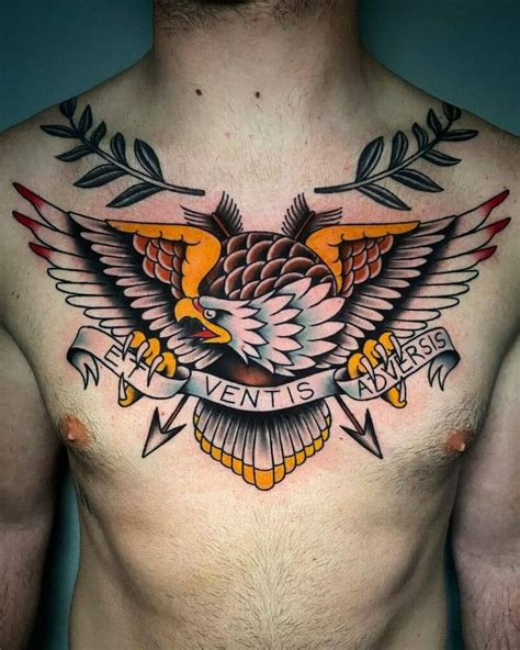 tattoo on chest design|traditional chest tattoo designs.